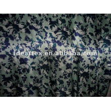 Polyester Printed Satin Fabric for Dress and Sleepwear customize-made